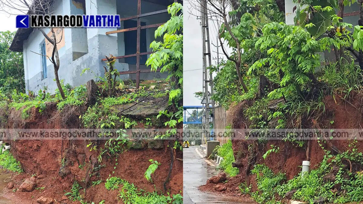 Dilapidated school building in Kallangai posing a collapse threat