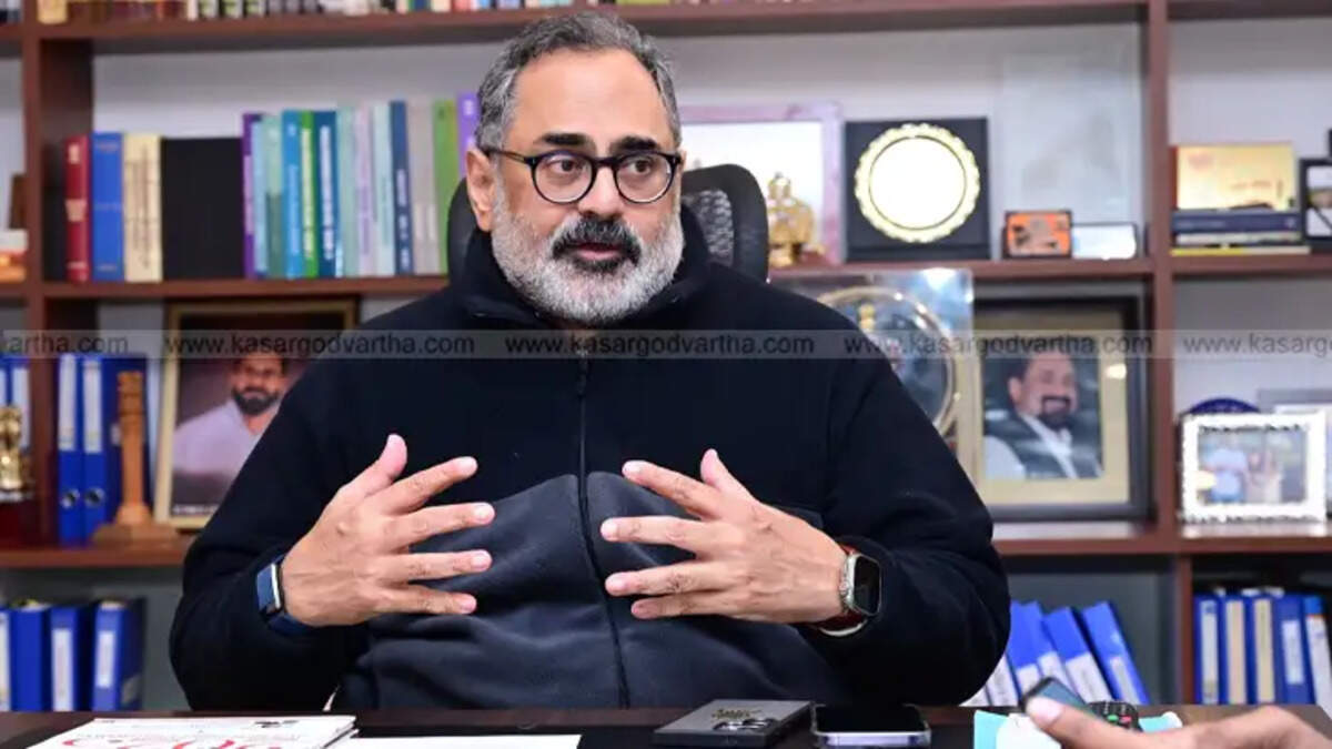 Rajeev Chandrashekhar, new Kerala BJP state president.