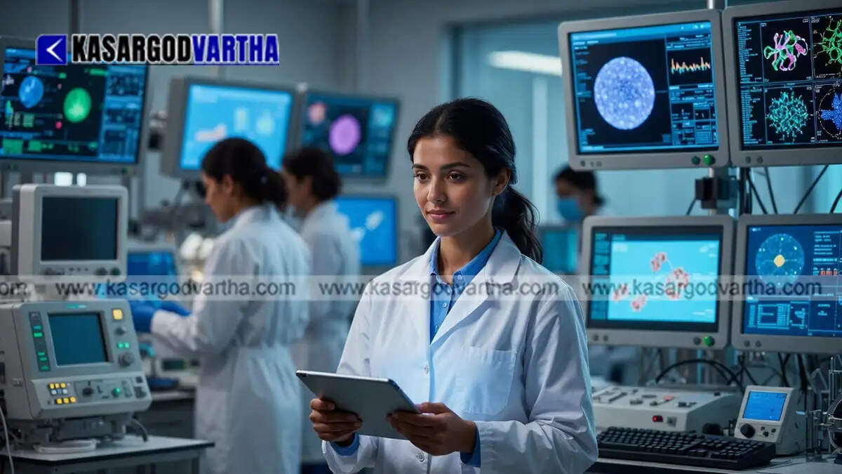Conceptual image representing scientific advancement in medical research.