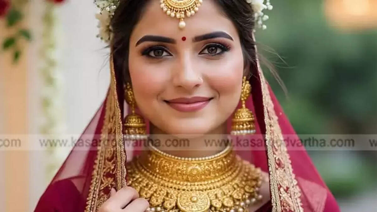 Bride Representing Kerala Gold Price December 24