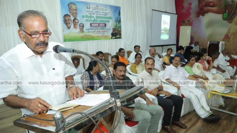  Minister AK Saseendran at Kasaragod species declaration event