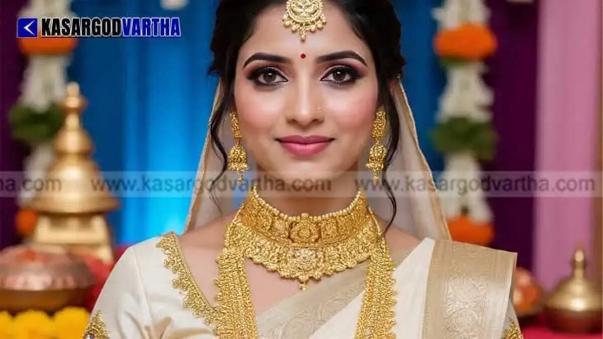 Bride Representing Kerala Gold Price February 26