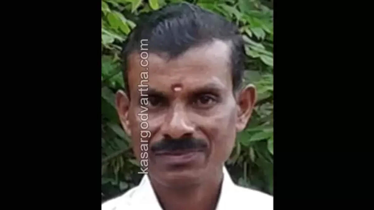 The dead body of Rajan from Sullia was found in the Badiadka veranda.