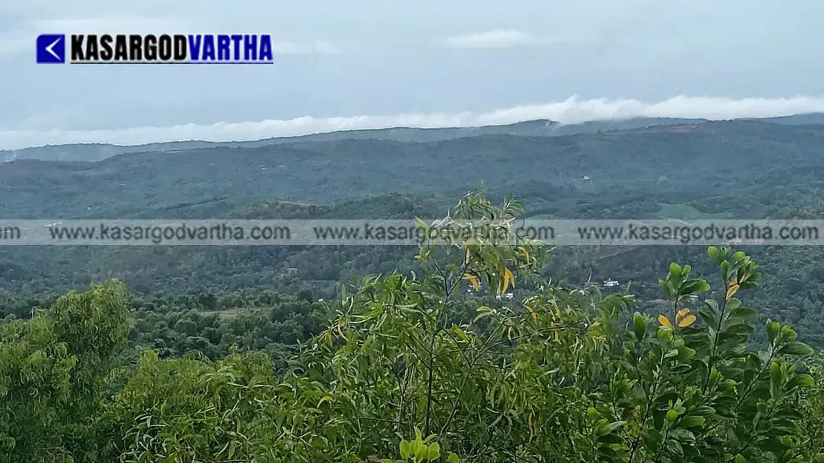 Beautiful landscape view of Posadigumpe hill station