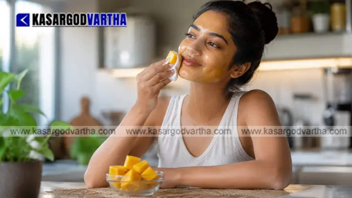 A clean representational shot of a woman gently applying a wrapped cloth pack on her face for cryotherapy