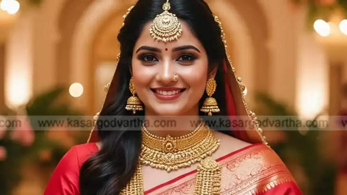 Bride Representing Kerala Gold Price December 29