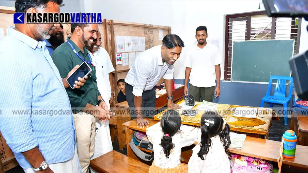 Dangerous building crisis: Kasaragod District Collector orders immediate relocation of Udyavar Thota school students to a safe facility.