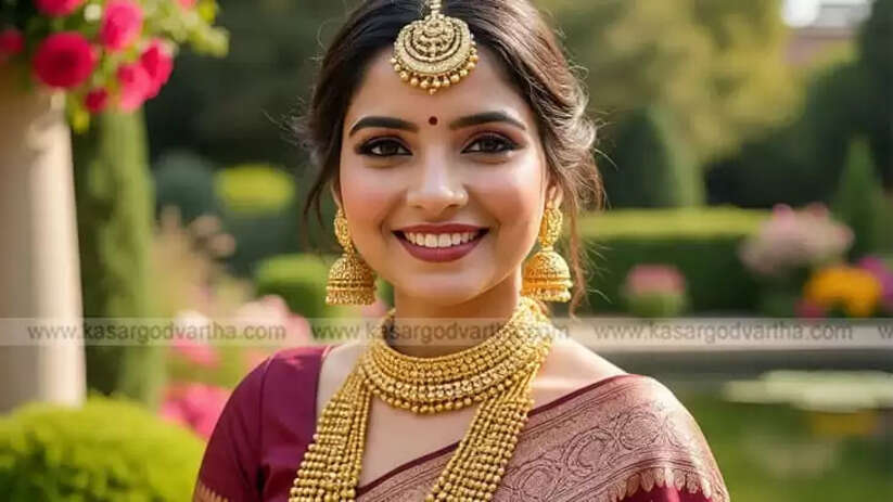 Bride Representing Kerala Gold Price November 04