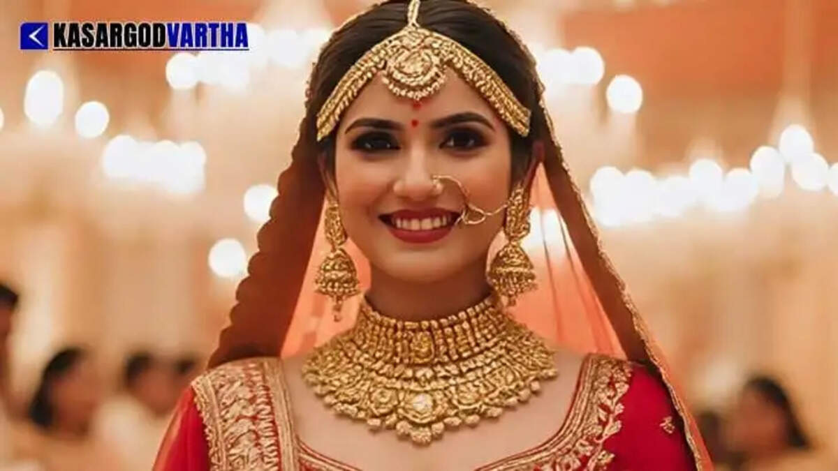 Bride Representing Kerala Gold Price February 23 