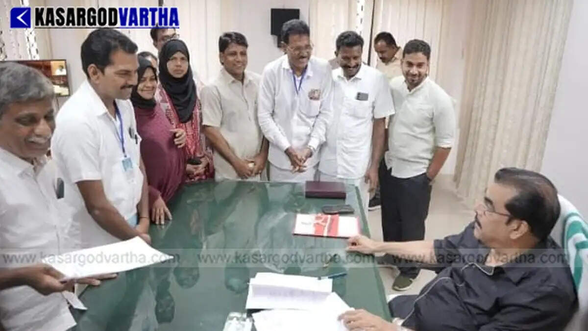 UDF delegation led by MLA Sandeep Varier submits memorandum to state ministers for comprehensive development of Valiyaparamba