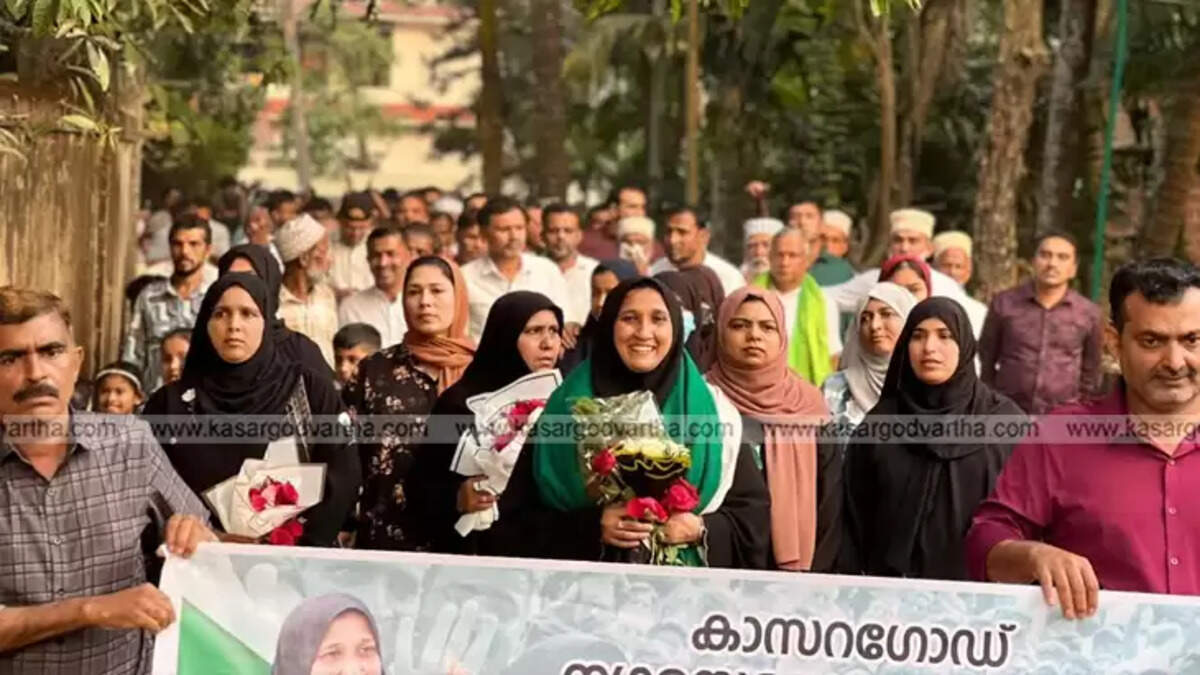  Shahina Saleem reception at Thuruthi Kasaragod
