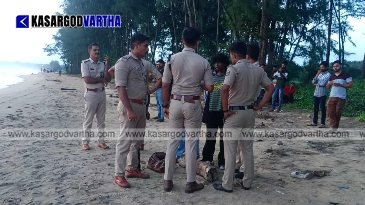 Rescue workers searching for missing youths at Pallikkara beach.