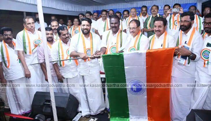 Shafi Parambil MP at the KPS-TA event in Kasaragod.