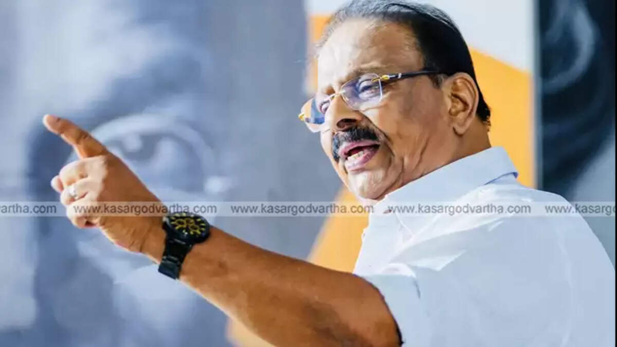 K Sudhakaran Responds to Shashi Tharoor's Praise