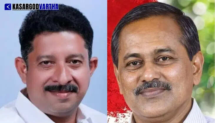 Political flags of various parties in Kasaragod during the 2026 election campaign.