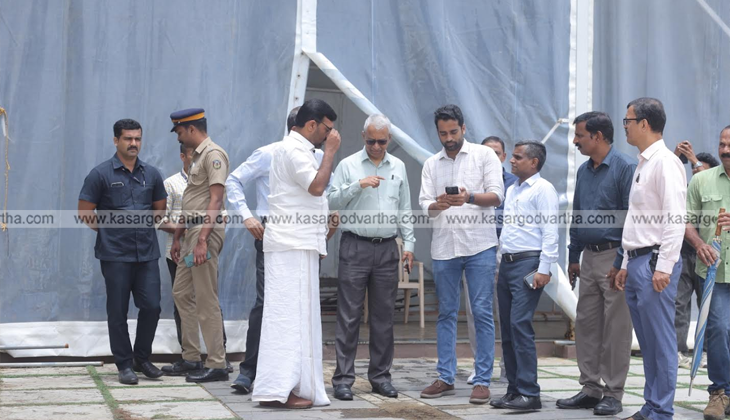 Kerala Chief Secretary A Jayathilak reviews tourism development in Kasaragod.