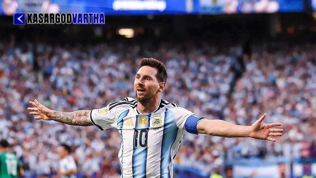 Lionel Messi scores historic hat-trick in 6th World Cup as Argentina defeats Algeria 3-0 to equal Klose's record.