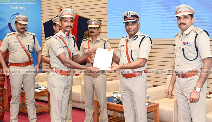 Basith Patla Sub-Inspector in Kerala Police Uniform