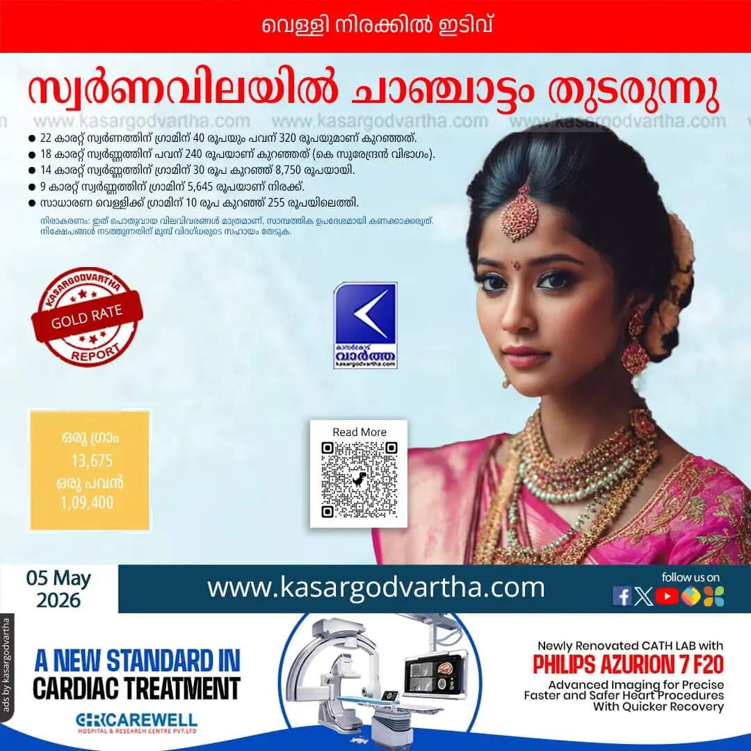 Kerala Gold Price May 05 