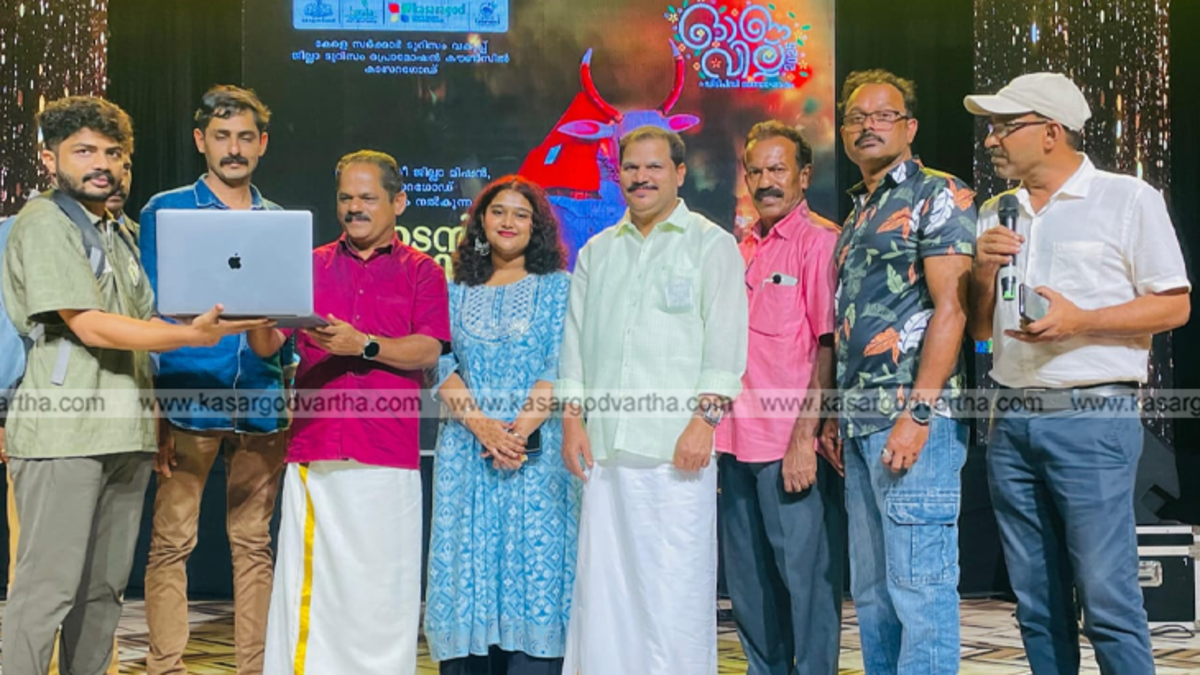 Malayalam actor P.P. Kunhikrishnan releasing the 'Vismaya Theeram' documentary teaser.