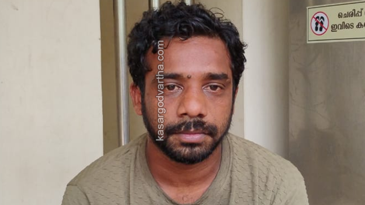 Mohammed Salman Ahmed, the mosque thief caught by Kasaragod Police.