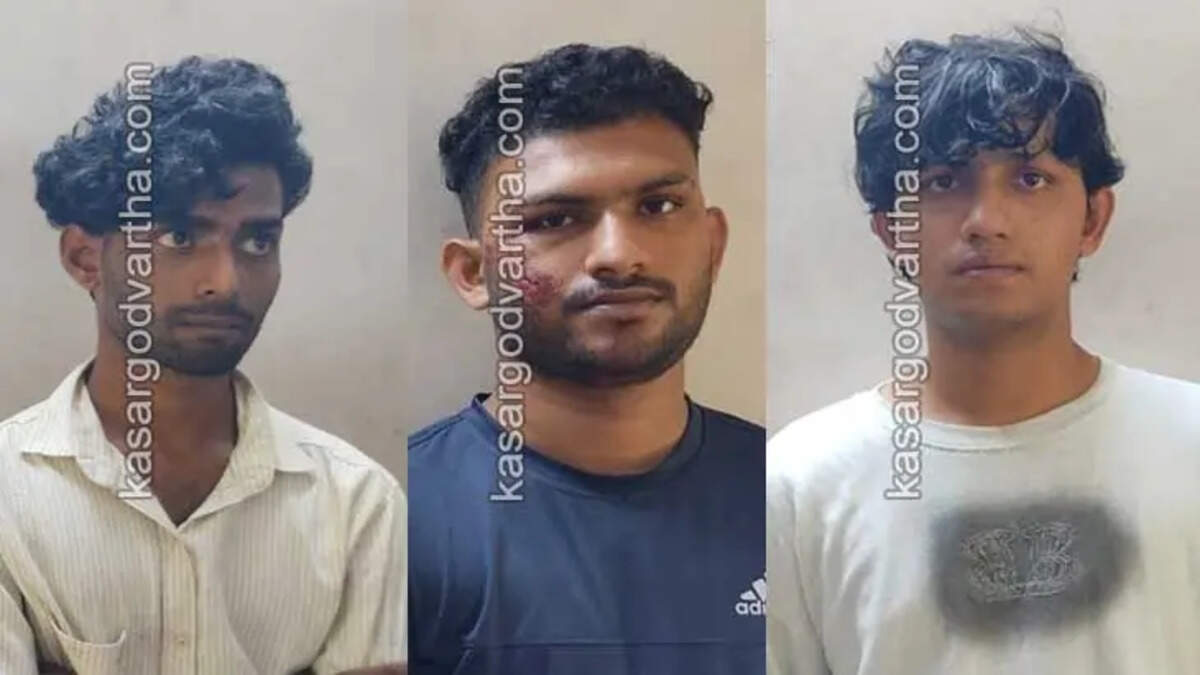 Three Arrested for Extortion in Kasargod