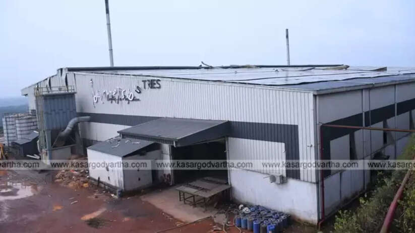 Decker Panel Industries factory building in Kasaragod.