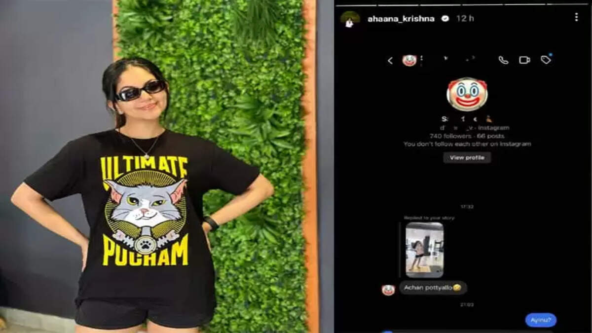 Kollam candidate Krishnakumar's daughter Ahaana Krishna Shuts down a mocker,&nbsp;Kerala, News, Kerala News&nbsp;