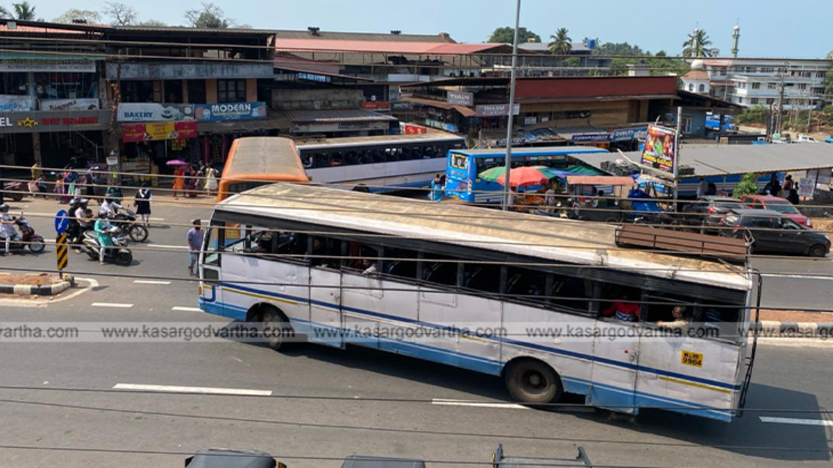 Incomplete bus stand project in Kumbla, Kasaragod.