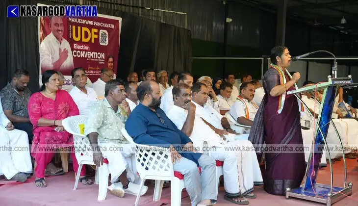 UDF candidate AKM Ashraf meeting Mangalore Bishop Dr. Peter Paul Saldanha during 2026 election campaign.