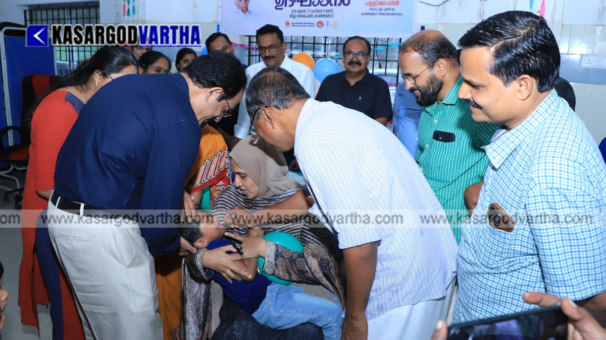 MLA Govindan Pallikkappil inaugurating the event