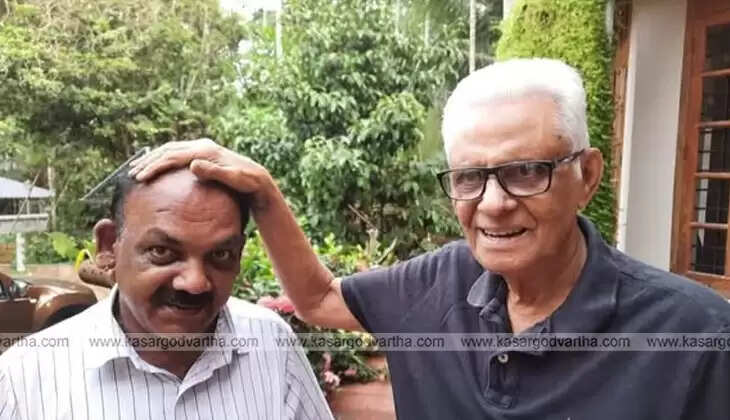 Journalist Rahman Tayalangadi and CPM leader TK Hamza