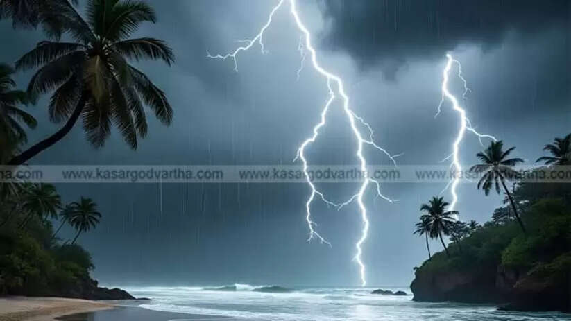  Image Representing Orange Alert Declared for Six Kerala Districts for Next Hours