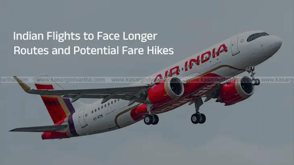 Air India plane rerouted due to Pakistan airspace closure