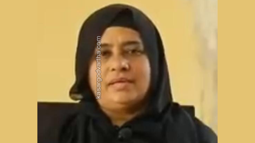 Photo of Fathima Abdullakunhi, former Vanitha League leader