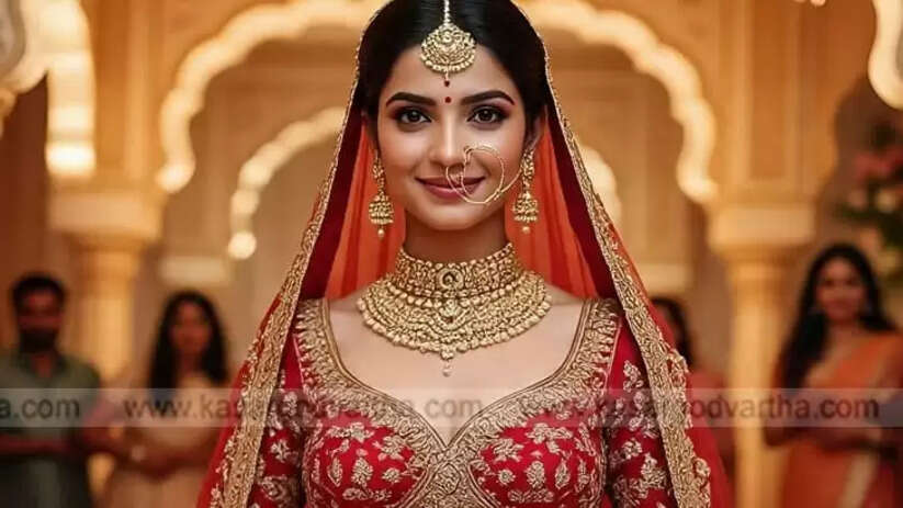 Bride Representing Kerala Gold Price December 09 