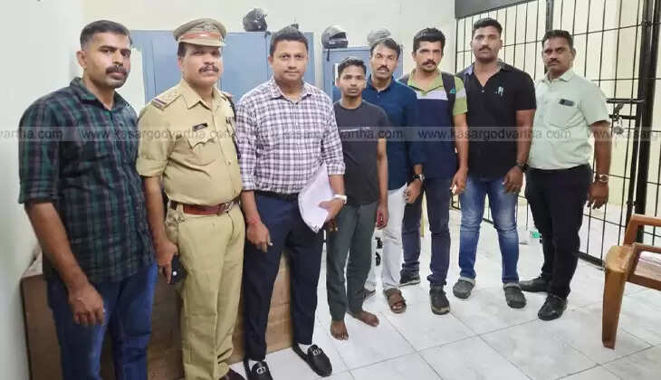 Image of a young man, Amjad Islam, who was arrested for cybercrime.