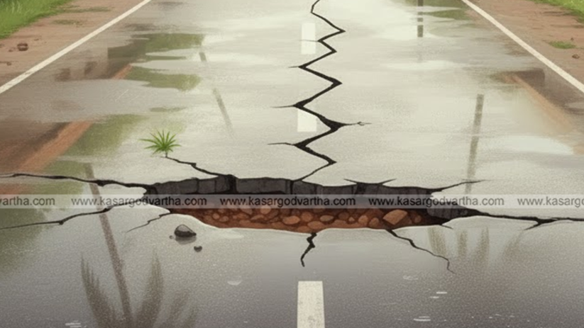  Broken Kakkottikulam walkway Nileshwaram