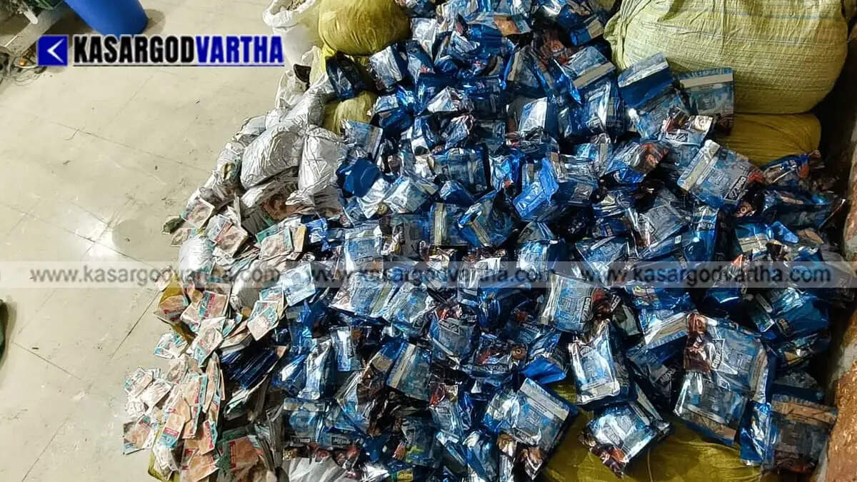 Melparamba police bust illegal tobacco manufacturing unit during 'Operation Toofan' raid; two arrested with 15,000 packets.
