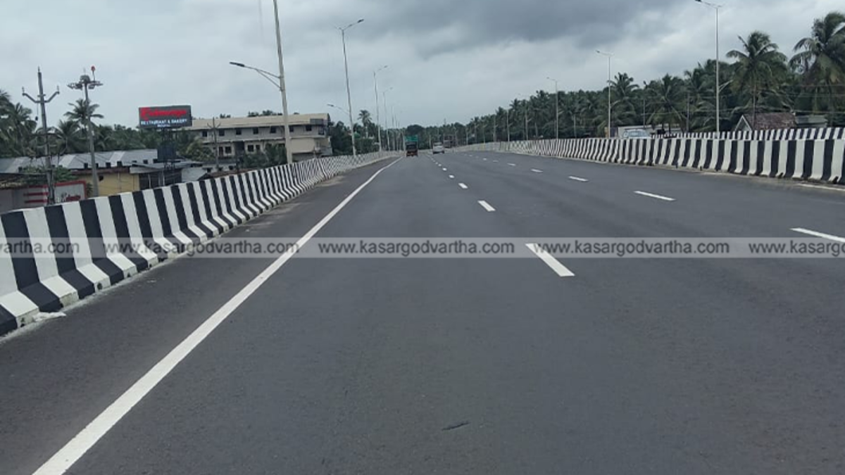 Ongoing construction work on National Highway 66 in Kerala.
