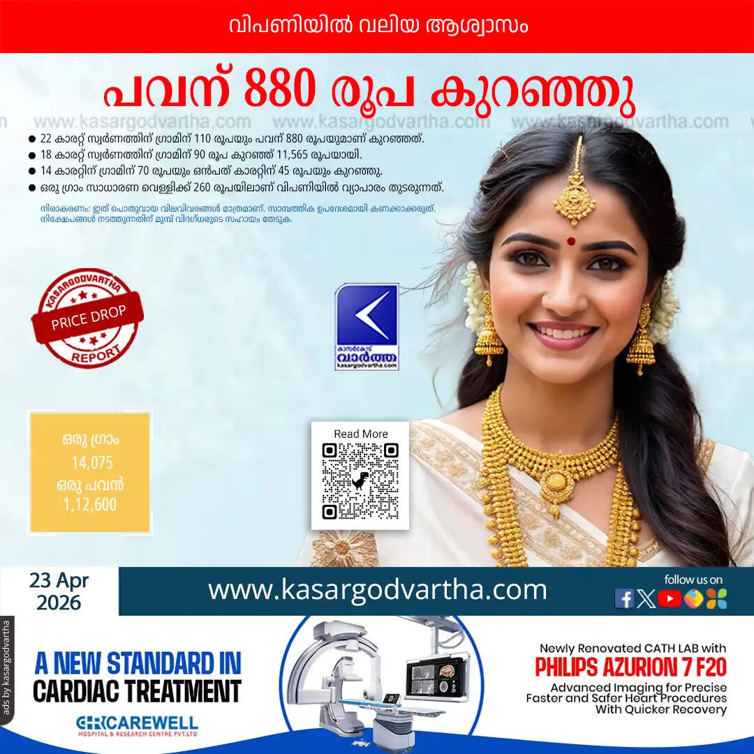 gold price drop kerala 2026