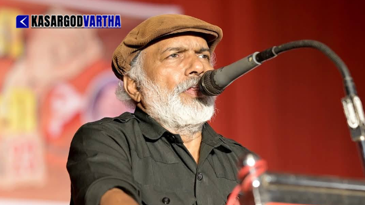 CPM District Secretary M Rajagopalan.