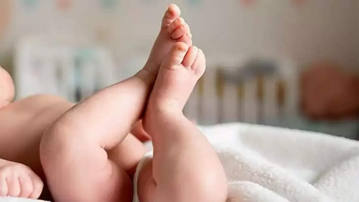 Symbolic image of a baby in care.