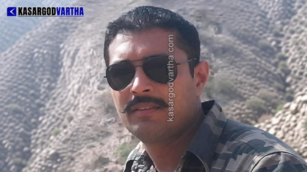  File photo of Sagarnath from Nileshwaram who died in the accident.