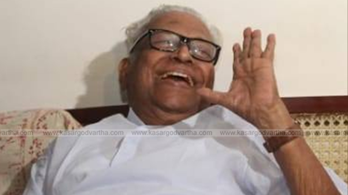 V.S. Achuthanandan Auto Stand in Nileshwaram.