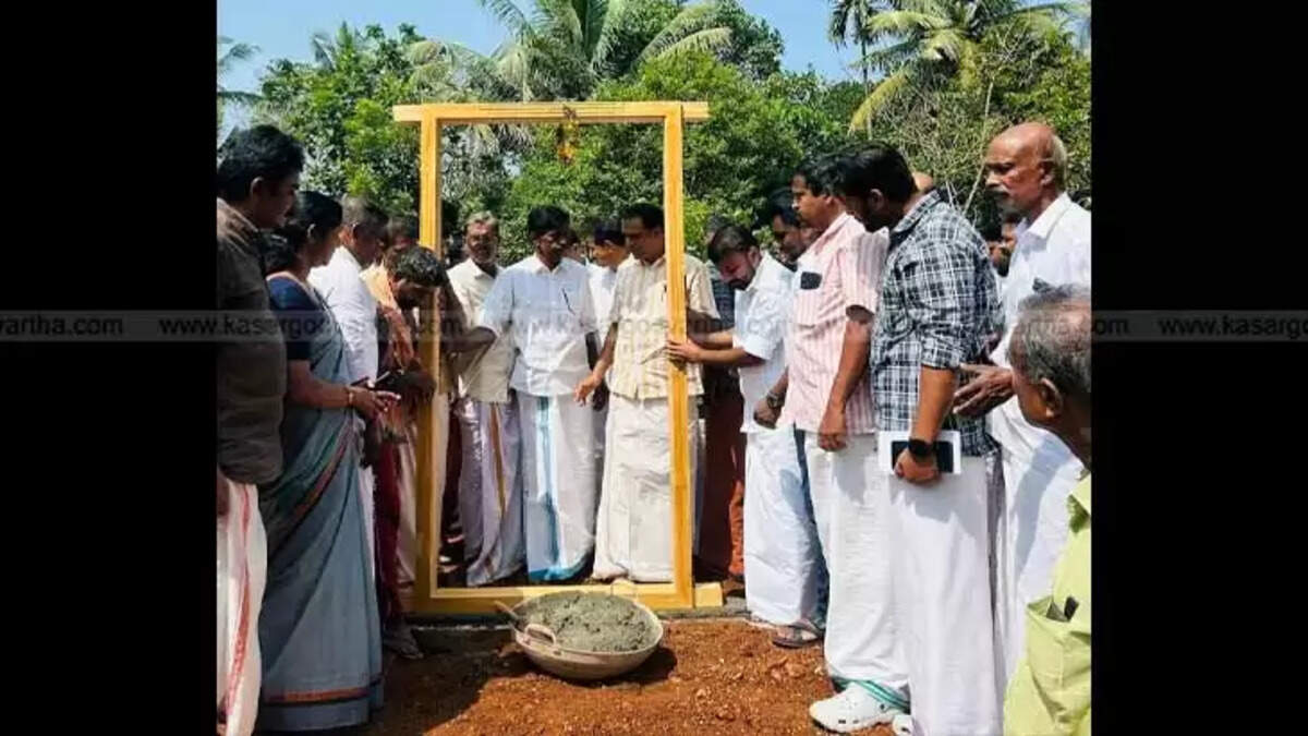 Kunjunj House construction under Mikavode Malayoram project in Chittarikkal