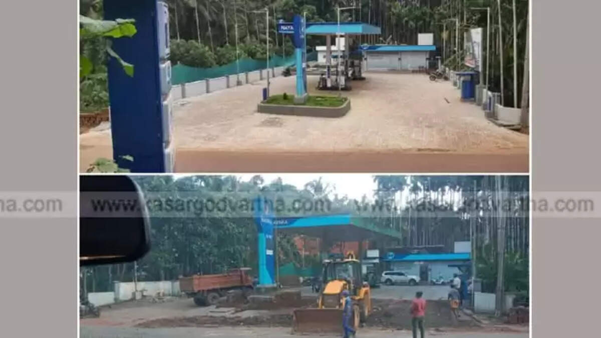 Road Encroachment for Petrol Pump at Adoor Border Demolished Following KasargodVartha Report and Public Protest