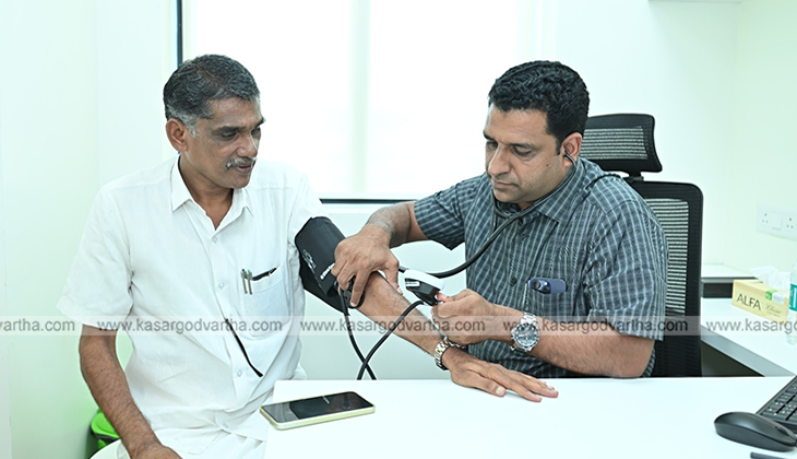A photo of people attending a medical camp organized by Aster MIMS.