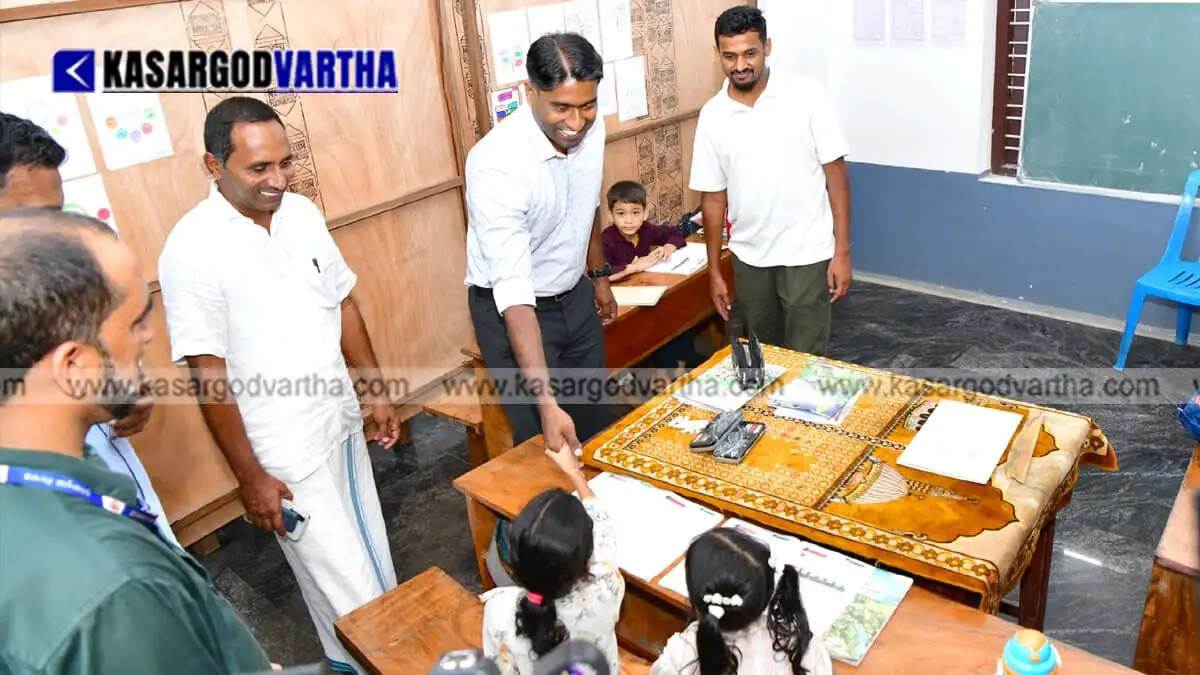 Dangerous building crisis: Kasaragod District Collector orders immediate relocation of Udyavar Thota school students to a safe facility.