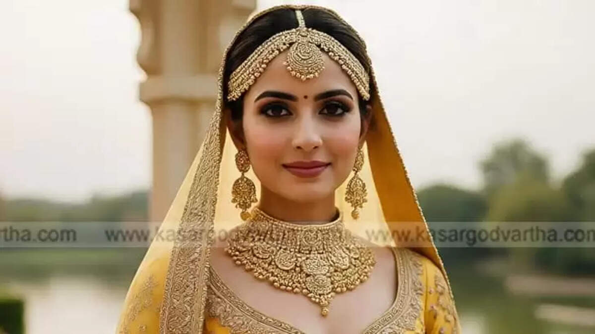 Bride Representing Kerala Gold Price November 07